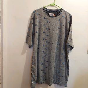 NWT Huntington BC Palm Trees And Cactus Shirt